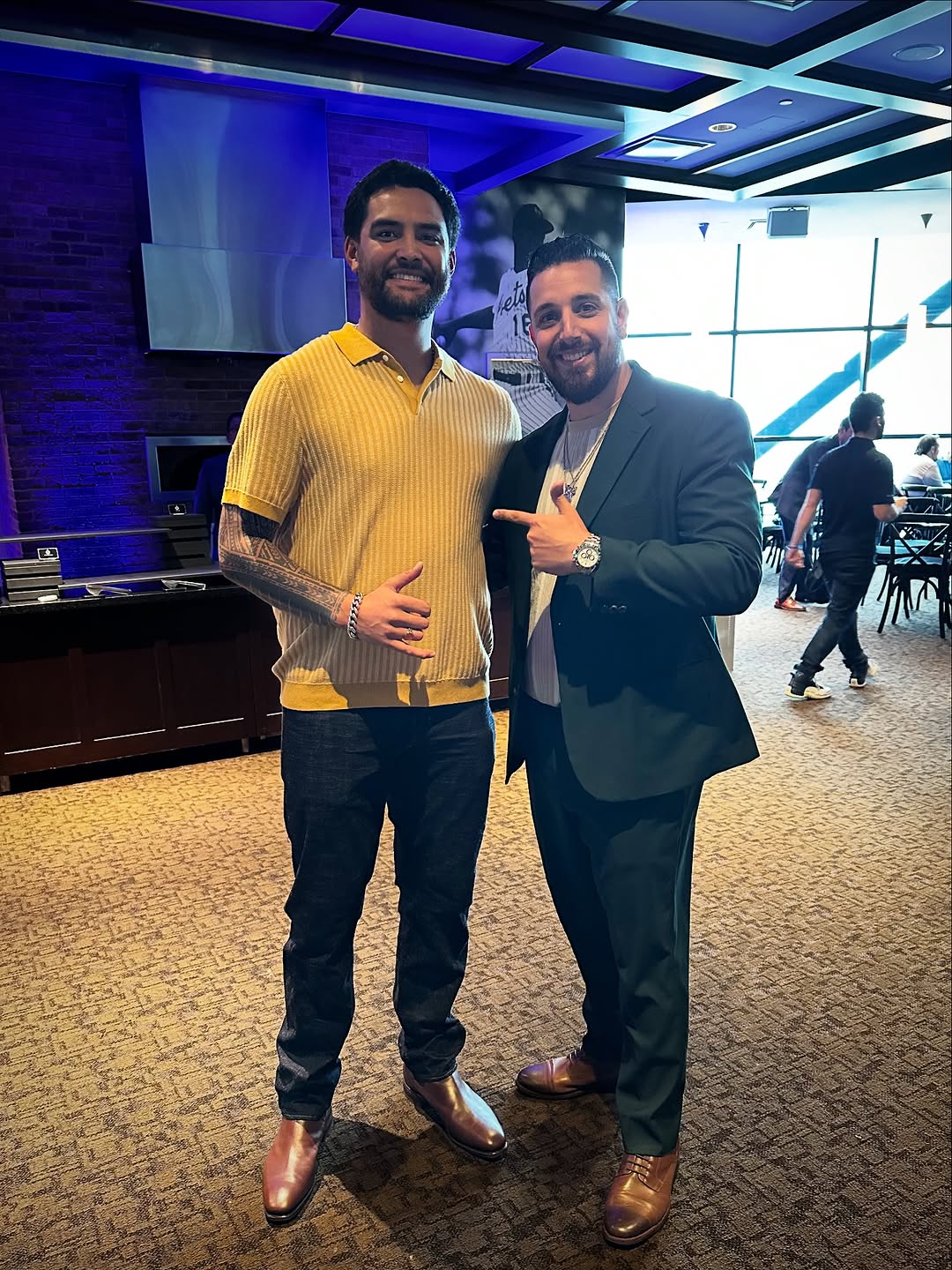 Daniel Nicholas at VIP event